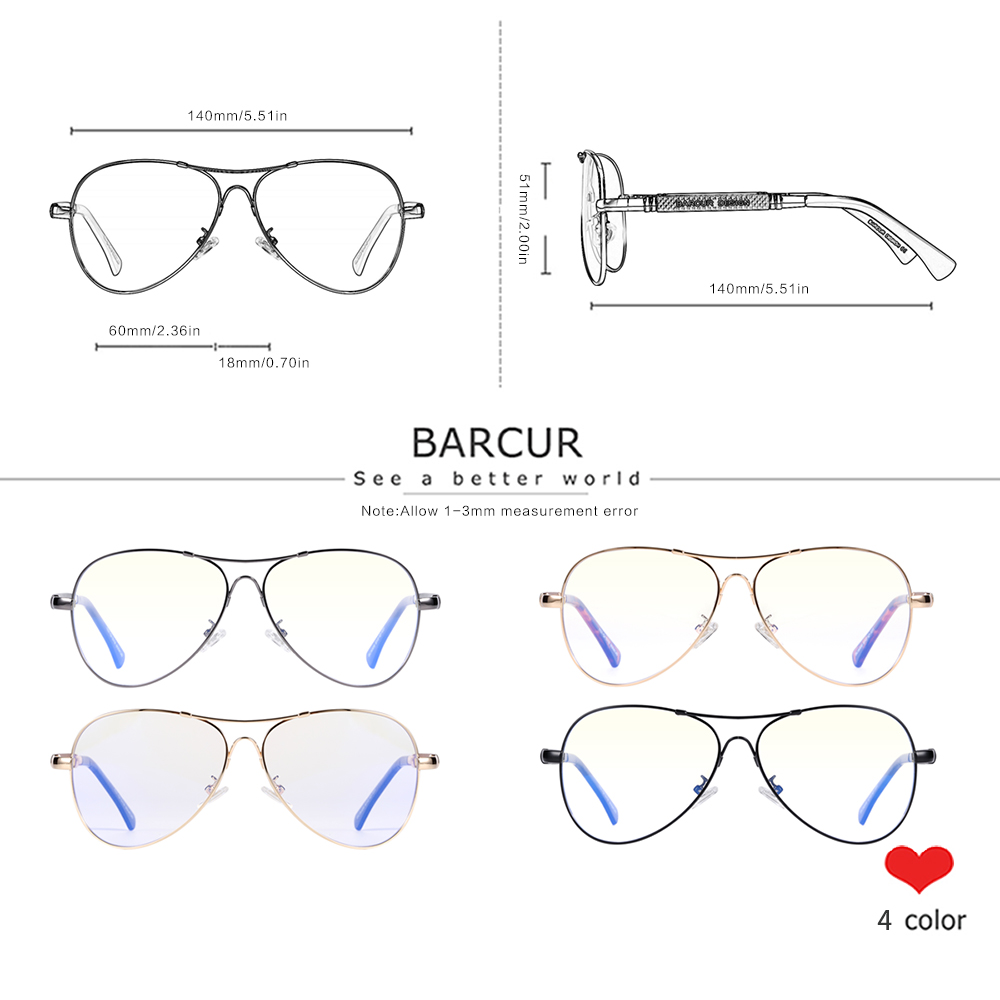 BARCUR Okulary blokujące niebi – Photography Lighting Game recenzja i cena