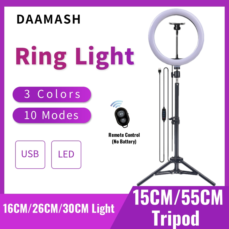 16cm/26cm/30cm LED Selfie Ring – Photography Lighting Description recenzja i cena