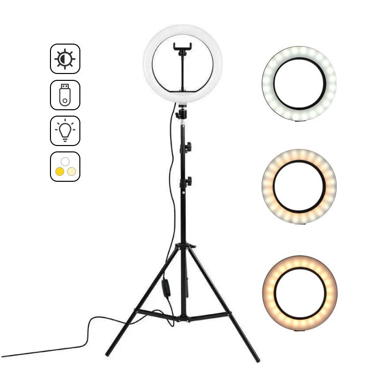 16cm/26cm/30cm LED Selfie Ring – Photography Lighting Description recenzja i cena