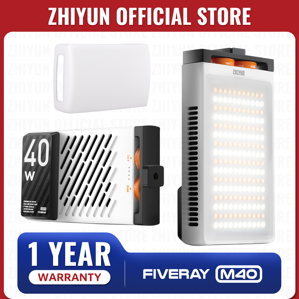 Oficjalne lampy LED ZHIYUN FIV – Photography Lighting Description recenzja i cena