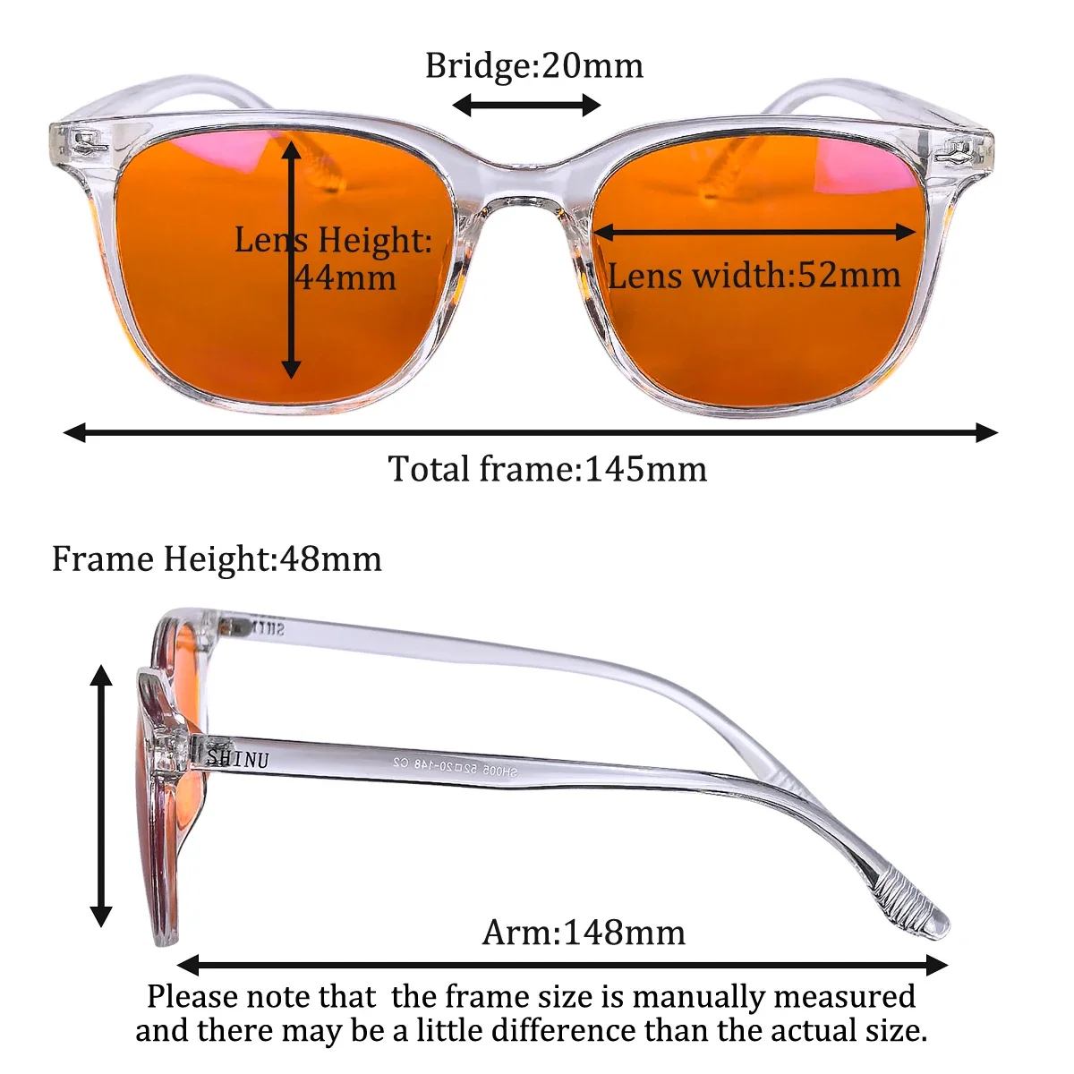 SHINU Niebieskie okulary bloku – Photography Lighting Game recenzja i cena