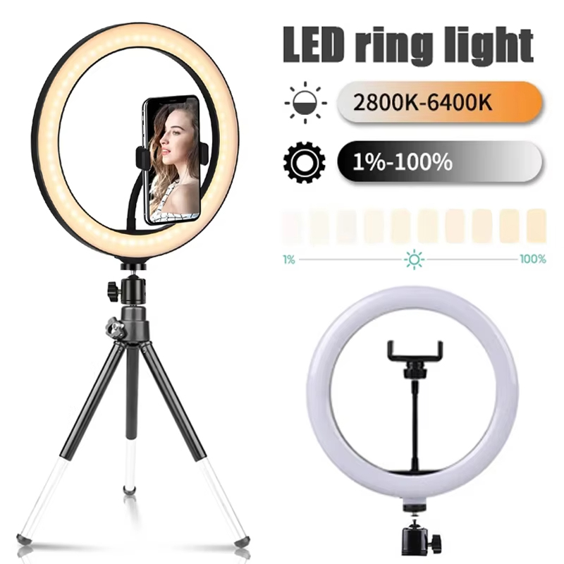 10-calowa lampa pierścieniowa  – Photography Lighting Description recenzja i cena