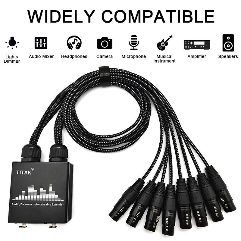 8-kanałowy kabel XLR z wtyczką – Photography Lighting Meter recenzja i cena